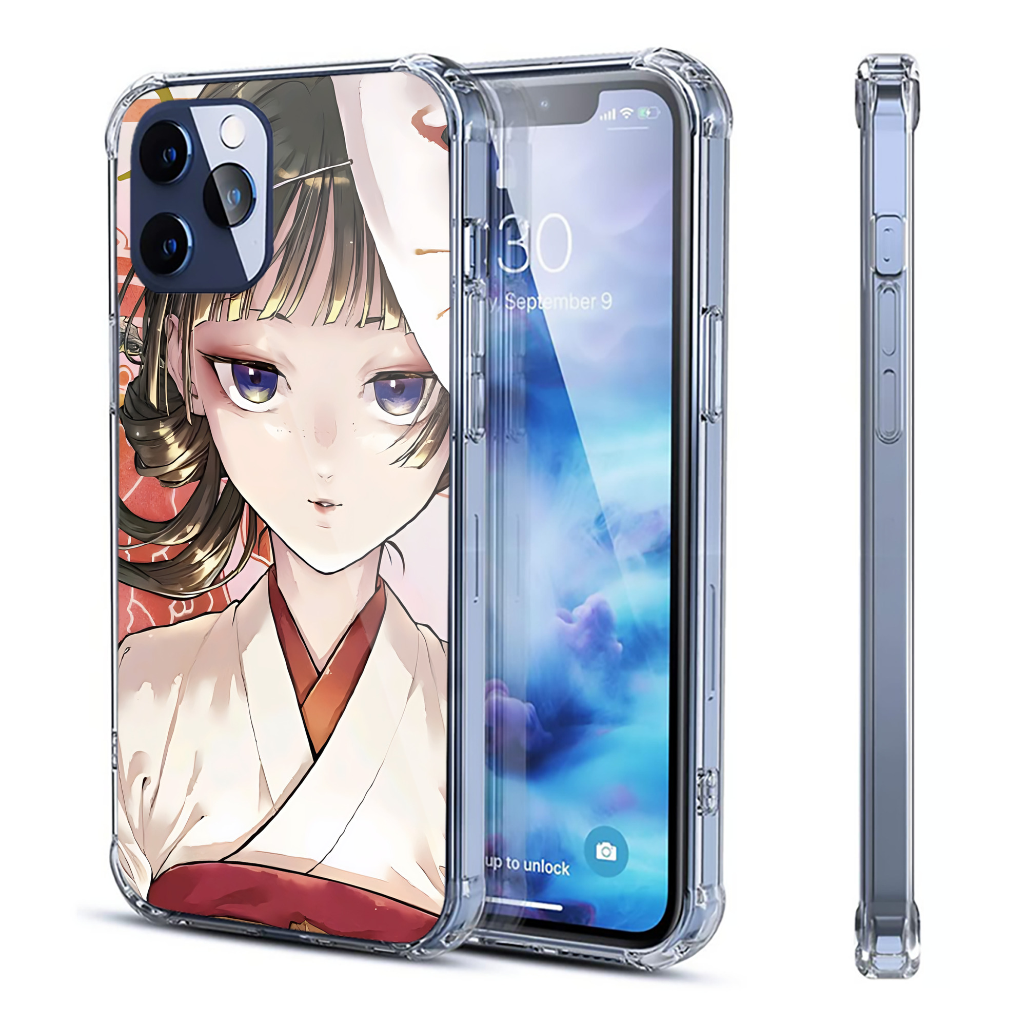 （画像用） 薬屋のひとりごと The Apothecary Diaries 【iPhone 12シリーズ対応】透明スマホケース（クリアソフトケース）